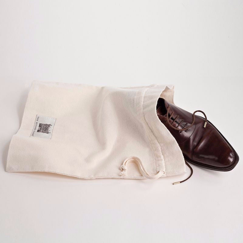 Men s Luxury Flannel Shoe Bags The Butler s Closet