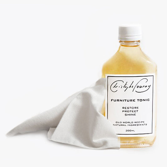 Christophe Pourny Furniture Tonic and Flannel Polishing Cloth